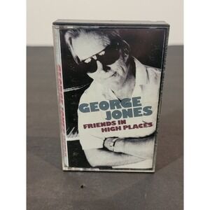 George Jones Friends In‎ High Places Cassette 1991 Epic